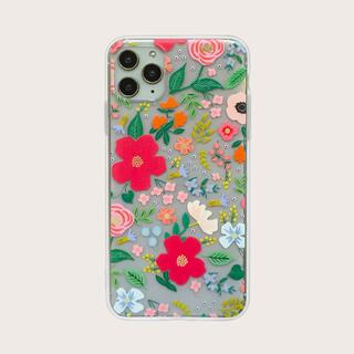 Чехол для iPhone с цветочным принтом 1шт