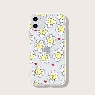 Чехол для iPhone с цветочным принтом