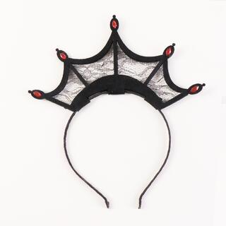 Хэллоуин ободок для волос с декором короны