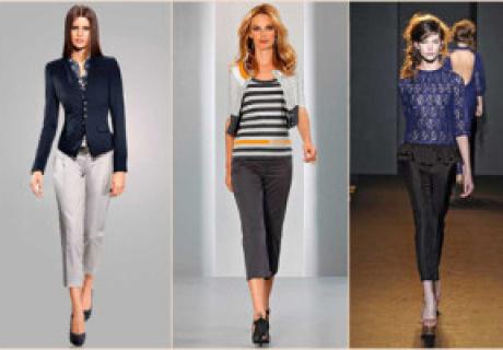 С чем носить брюки-капри?